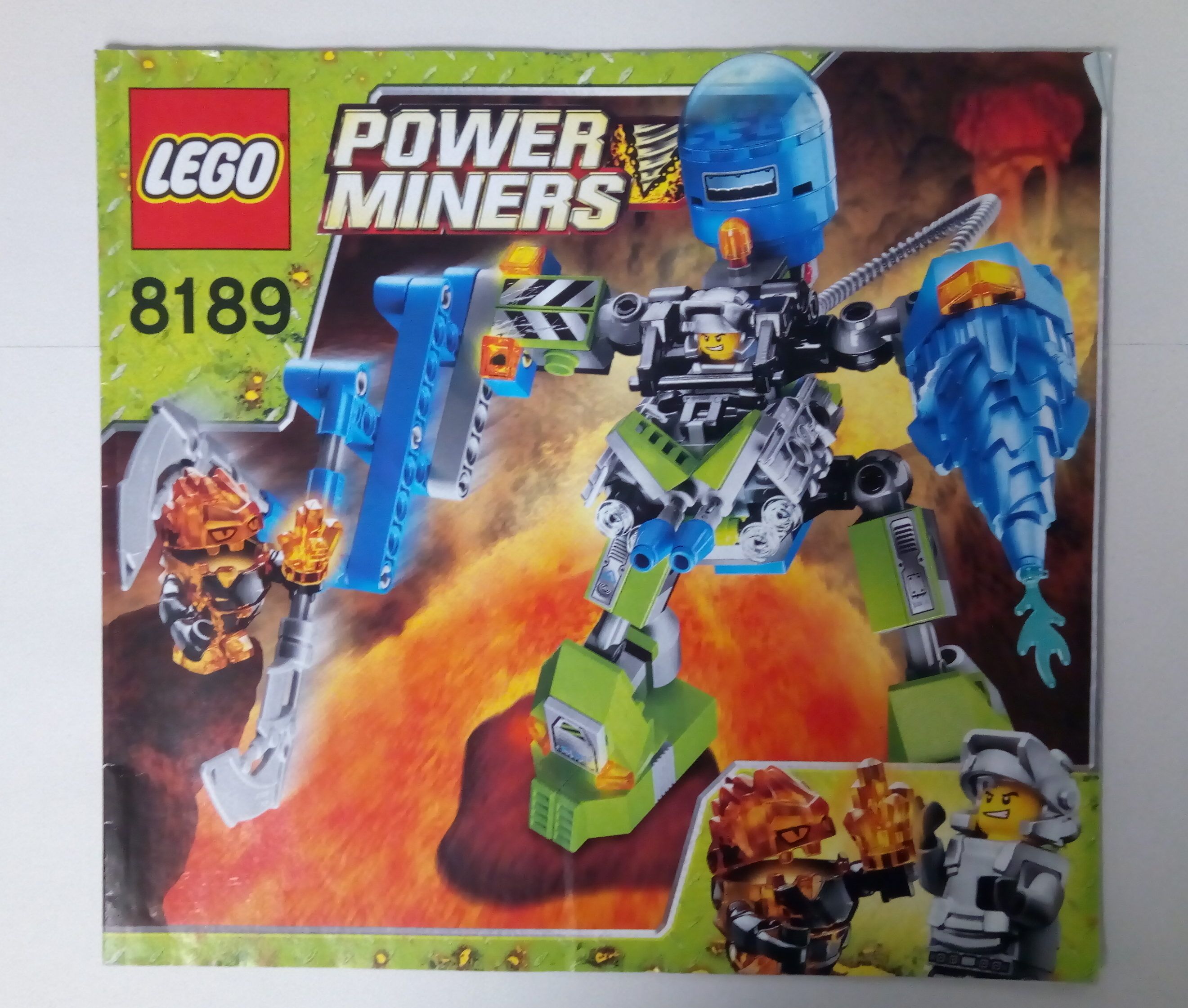 8189ö - Lego Power Miners Összeszerelési útmutató 8189