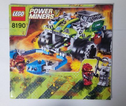 Lego Power Miners – Összeszerelési útmutató 8190