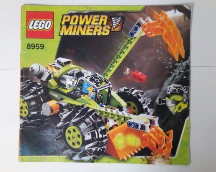 Lego Power Miners – Összeszerelési útmutató 8959