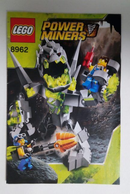 Lego Power Miners – Összeszerelési útmutató 8962