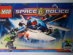 Lego Space Police – Sérült Összeszerelési útmutató 5981