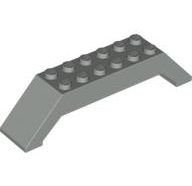 Lego alkatrész - Light Bluish Gray Slope 45 10x2x2 Double