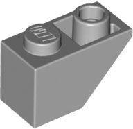 Lego alkatrész - Light Bluish Gray Slope, Inverted 45 2x1
