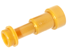 Lego alkatrész - Pearl Gold Minifig, Utensil Telescope