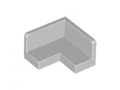 Lego alkatrész - Light Bluish Gray Panel 2x2x1 Corner