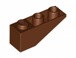 Lego alkatrész - Reddish Brown Slope, Inverted 33 3x1