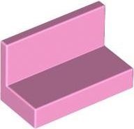 Lego alkatrész - Bright Pink Panel 1x2x1 with Rounded Corners