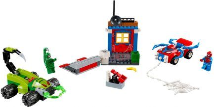 LEGO Juniors - Pókember és Skorpió utcai leszámolása