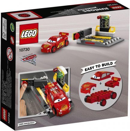 LEGO Juniors - Villám McQueen versenyautó indítója