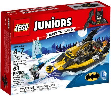 LEGO Juniors - Batman és Mr. Freeze összecsapása
