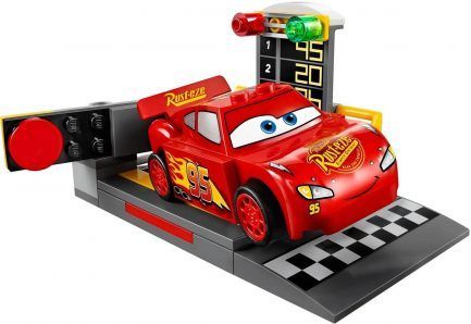 LEGO Juniors - Villám McQueen versenyautó indítója