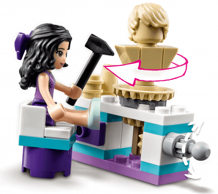 LEGO Friends - Emma kreatív hálószobája