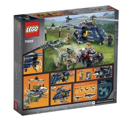 LEGO Jurassic World - Blue helikopteres üldözése