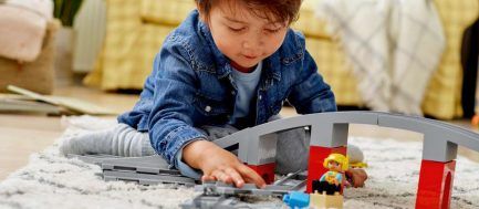 LEGO Duplo - Vasúti híd és sínek