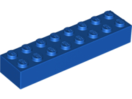 LEGO Alkatrész - Blue Brick 2x8