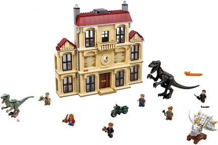LEGO Jurassic World- Dühöngő indoraptor a Lockwood birtokon