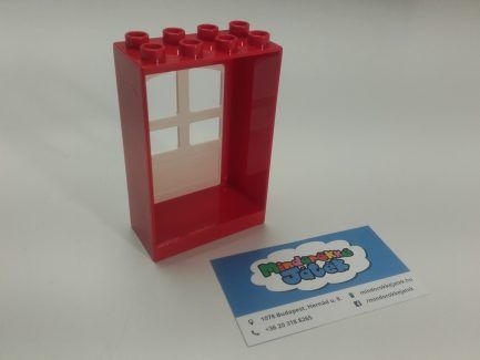 LEGO Duplo - Piros keretes ajtó