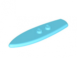 LEGO alkatrész - Medium Azure Minifigure, Utensil Surfboard Standard (C0)