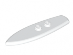 LEGO alkatrész - White Minifigure, Utensil Surfboard Standard