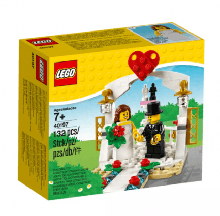 LEGO Creator 40197 - Esküvői tortadísz