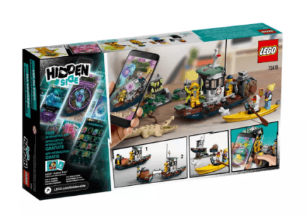 LEGO Hidden Side 70419 - Megfeneklett halászbárka