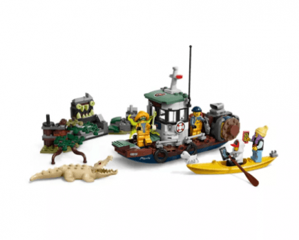 LEGO Hidden Side 70419 - Megfeneklett halászbárka