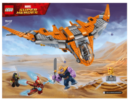 LEGO Super Heroes - 76107 Thanos: Ultimate Battle