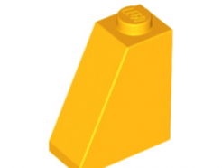 LEGO alkatrész - Bright Light Orange Slope 65 2 x 1 x 2