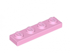 LEGO alkatrész - Bright Pink Plate 1 x 4