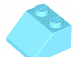 LEGO alkatrész - Medium Azure Slope 45 2 x 2