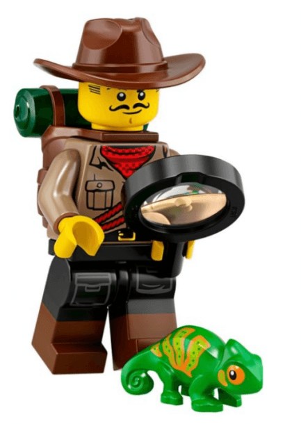 LEGO gyűjthető minifigura col19-07 - Jungle adventure