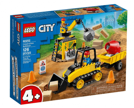 Lego - City 60252 - Építőipari buldózer
