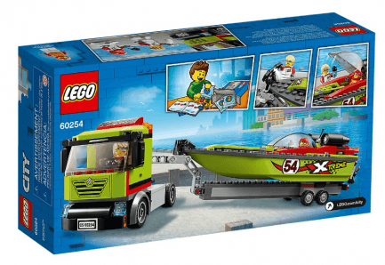 Lego - City 60254 - Versenycsónak szállító
