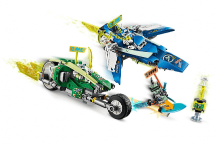 Lego - Ninjago 71709 - Jay és Lloyd versenyjárművei