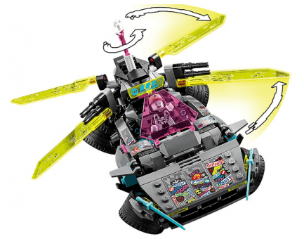 Lego - Ninjago 71710 - Nindzsa tuningautó