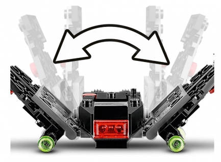 Lego - Star Wars 75264 - Kylo Ren űrsiklója mikrofighter