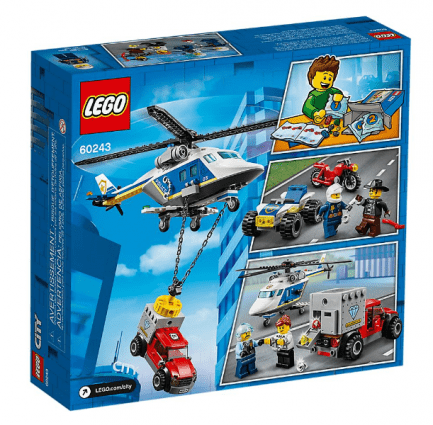Lego - City 60243 - Rendőrségi helikopteres üldözés