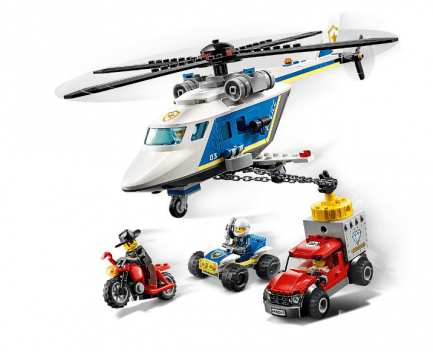 Lego - City 60243 - Rendőrségi helikopteres üldözés
