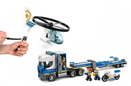 Lego - City 60244 - Rendőrségi helikopteres szállítás