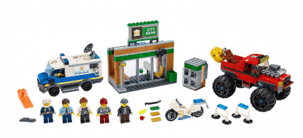 Lego - City 60245 - Rendőrségi teherautós rablás