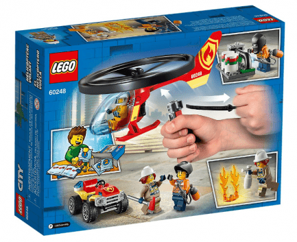 Lego - City 60248 - Sürgősségi tűzoltó helikopter