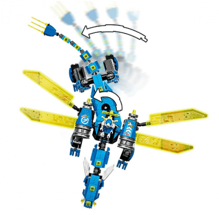 Lego - Ninjago 71711 - Jay kibersárkánya