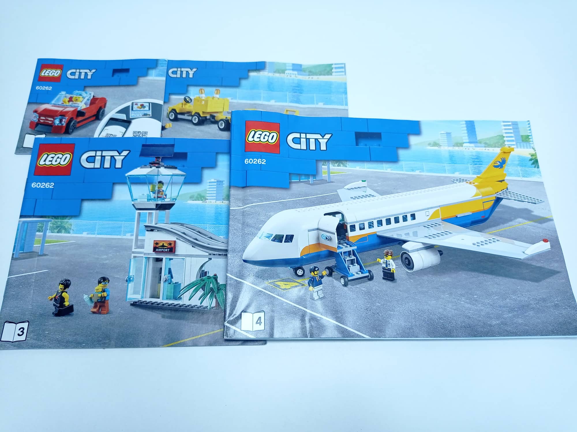 h60262 - Lego City 60262 - Utasszállító repülőgép (Használt készlet)